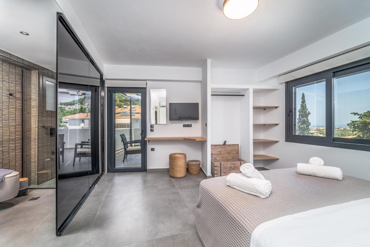 Nemesis Luxury Villas Apolpaina Dış mekan fotoğraf